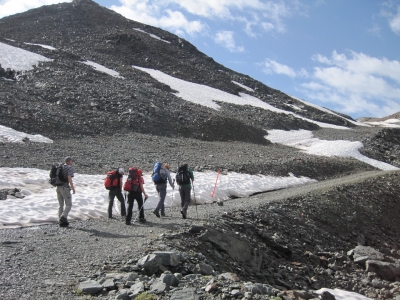 1. Leg Zermatt - Resy (Val d'Ayas) 2070m