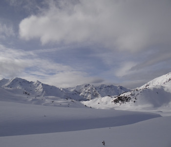 Schneeschuh-Kurzwoche im stillen Val Müstair und S-charl beim Nationalpark