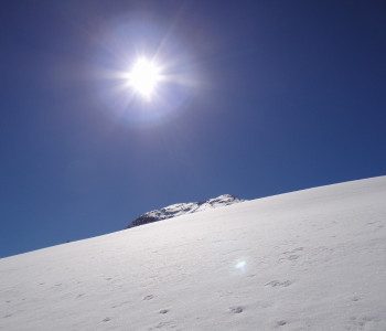 Schneeschuhtour Bernina und Oberengadin: Mitten drin, aber doch abseits von Hektik